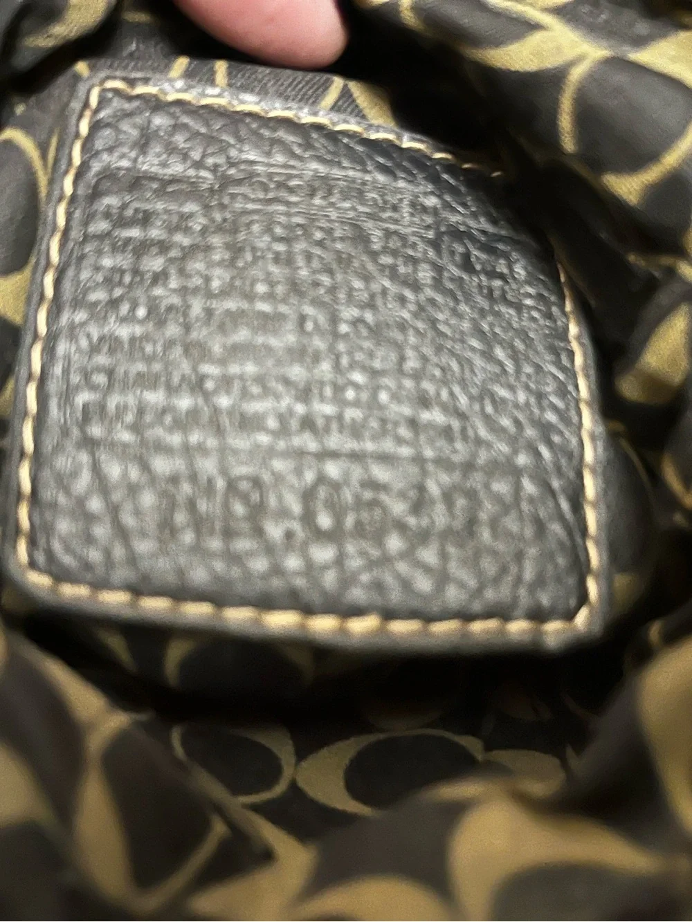 Coach Black Crossbody Bag with Brass-Tone Turnlock